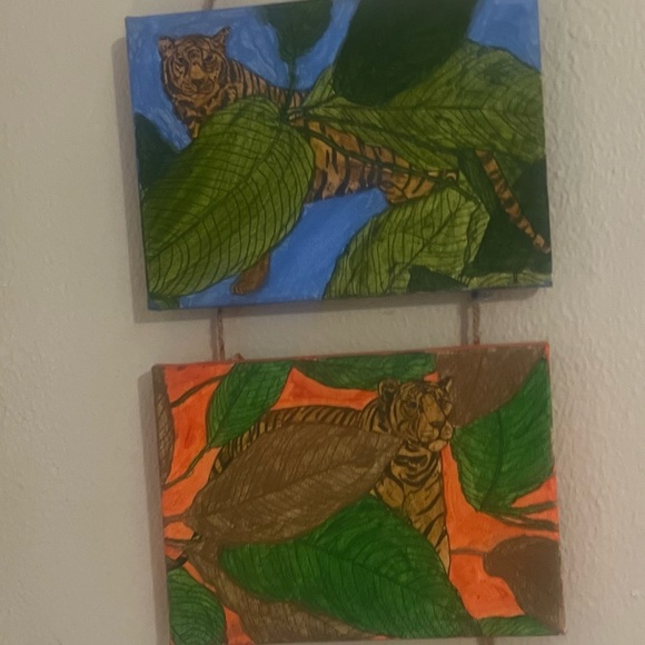 Cheetah Painting - Picture 3 of 4